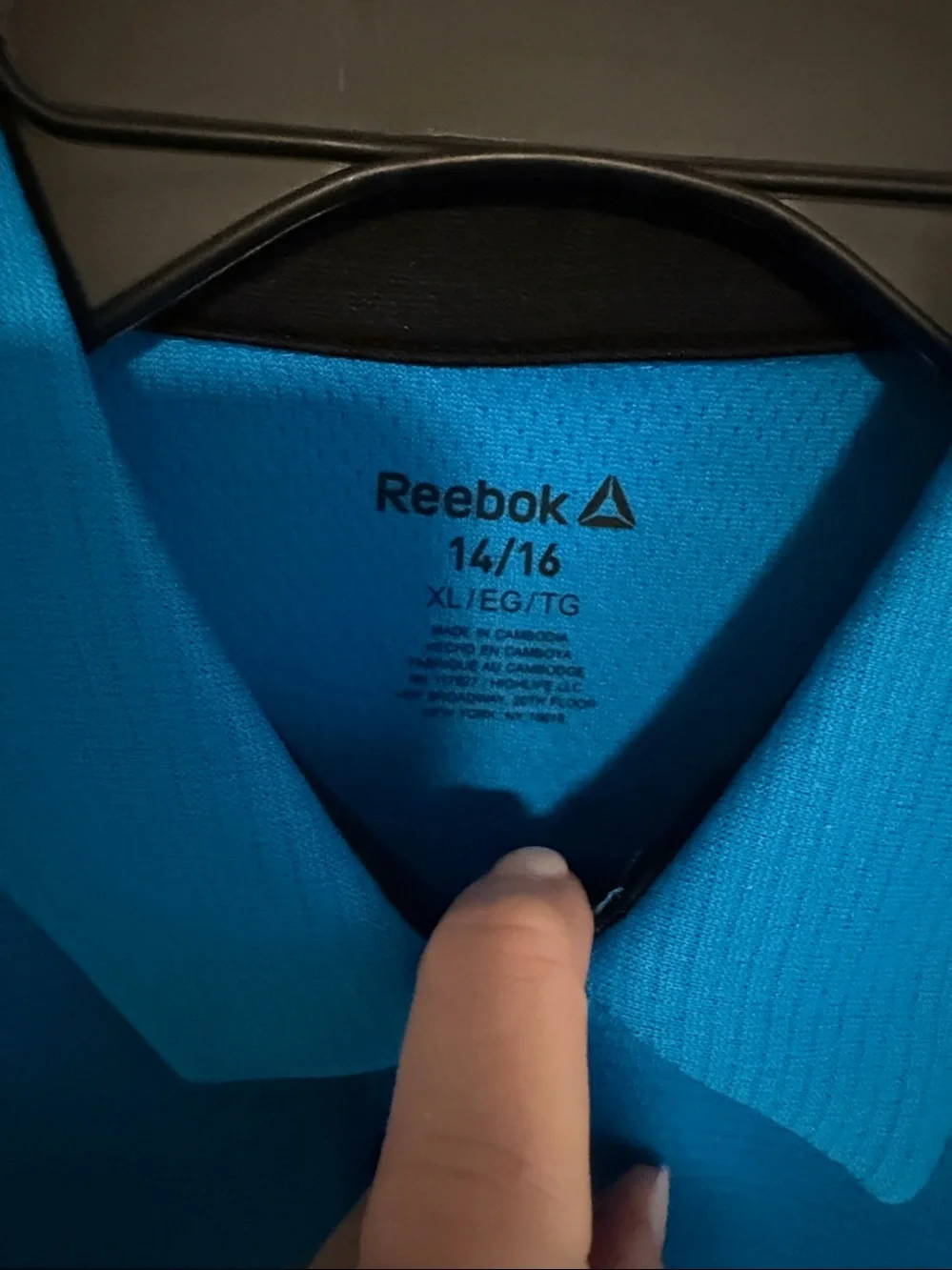 Reebok short sleeve